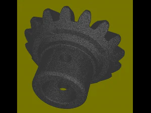 Sewing machine gear 3D Print Model