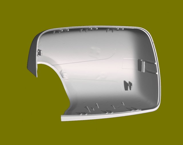Rear view mirror cover protection for x5 e53 3Dプリントモデル .c4d .max .obj .3ds .fbx .stl .blend 