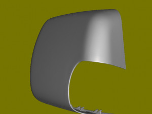 Rear view mirror cover protection for x5 e53 3Dプリントモデル