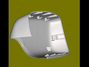 Rear view mirror cover protection for x5 e53 3Dプリントモデル