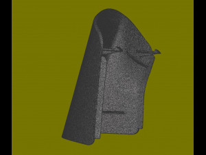Rear view mirror cover for Honda CRV 3D 打印模型