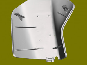 Rear view mirror cover for Honda CRV 3D 打印模型