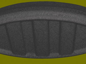 Plug for oval pipe 7536 mm Model do druku 3D