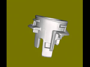 Parktronic housing 286978111R 3D Print Model