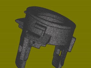 Parktronic housing 286978111R Modelo de Impressão 3D