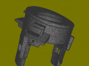 Parktronic housing 286978111R 3D Print Model
