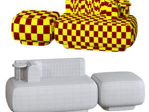 SOFA LAUREN 3D Model