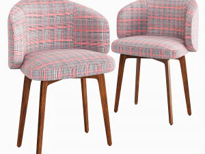 BEA Döşemeli sandalye 3D Model