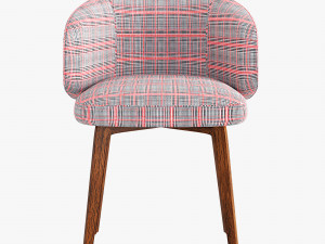BEA Upholstered chair 3D Model