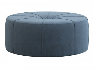 Ferris Oval Ottoman 3D Model