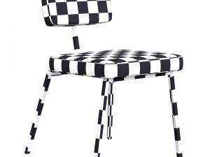 Ode Chair without armrest 3D 모델