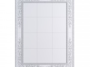 GRAFFITO FIRENZE WALL MIRROR 3D Model