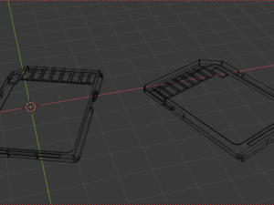 SD Card Modello 3D