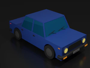 Einfaches Auto 3D Modell