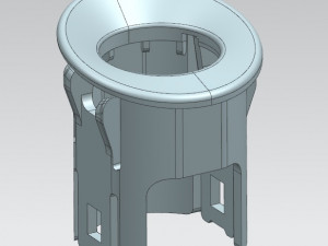 Parking Sensor Bracket for Nissan X-Trail 3D 模型