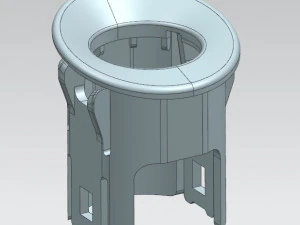 Soporte del sensor de aparcamiento para Nissan X-Trail Modelo 3D