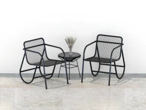 Silla exterior serie 2 Modelo 3D