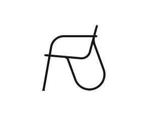 Silla exterior serie 2 Modelo 3D