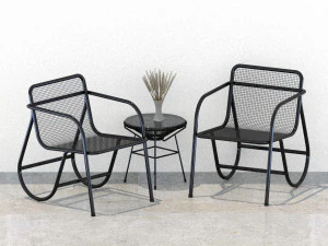 Silla exterior serie 2 Modelo 3D