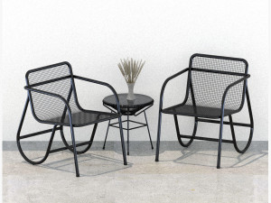Chair outdoor series 2 3D 模型