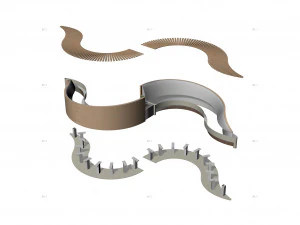 Halka a&ccedil;ık yılan 3D Model