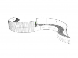 Public snake Modelo 3D