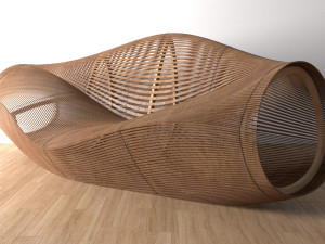 Seat freefrom 3D 模型