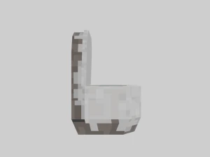 Pacote de adere&ccedil;os de uma pris&atilde;o em low poly Modelo 3D