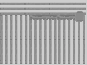 Pacote de adere&ccedil;os de uma pris&atilde;o em low poly Modelo 3D