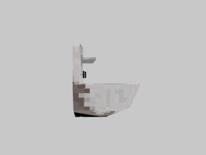 Pack of props of a jail in low poly Modelo 3D