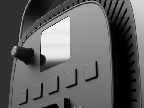 Neewer CB60 スタジオ ランプ 細部までダイナミックな精度 3Dモデル