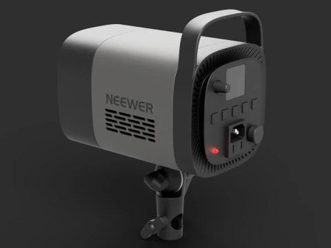 Neewer CB60 スタジオ ランプ 細部までダイナミックな精度 3Dモデル
