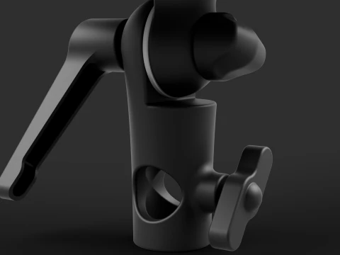 Neewer CB60 スタジオ ランプ 細部までダイナミックな精度 3Dモデル