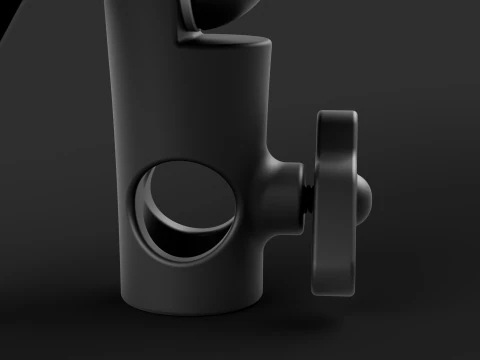 Neewer CB60 スタジオ ランプ 細部までダイナミックな精度 3Dモデル