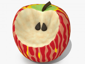 Childrens seat - Mela Morsicata Modelo 3D