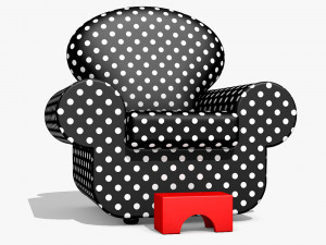 Armchair - Mickey dei Sogni Modèle 3D