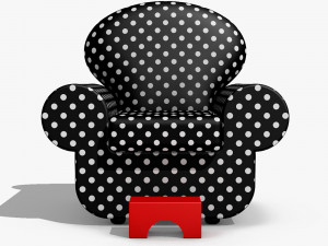Armchair - Mickey dei Sogni Modèle 3D