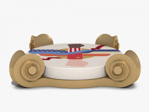 Double bed - Altare di Babilonia Modelo 3D