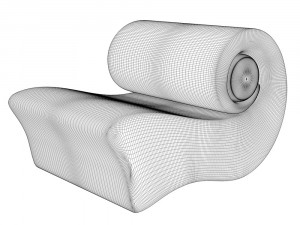 Lounge armchairs set - Chiocciola - Chiocciol-In - Chiocciol-Out Modelo 3D
