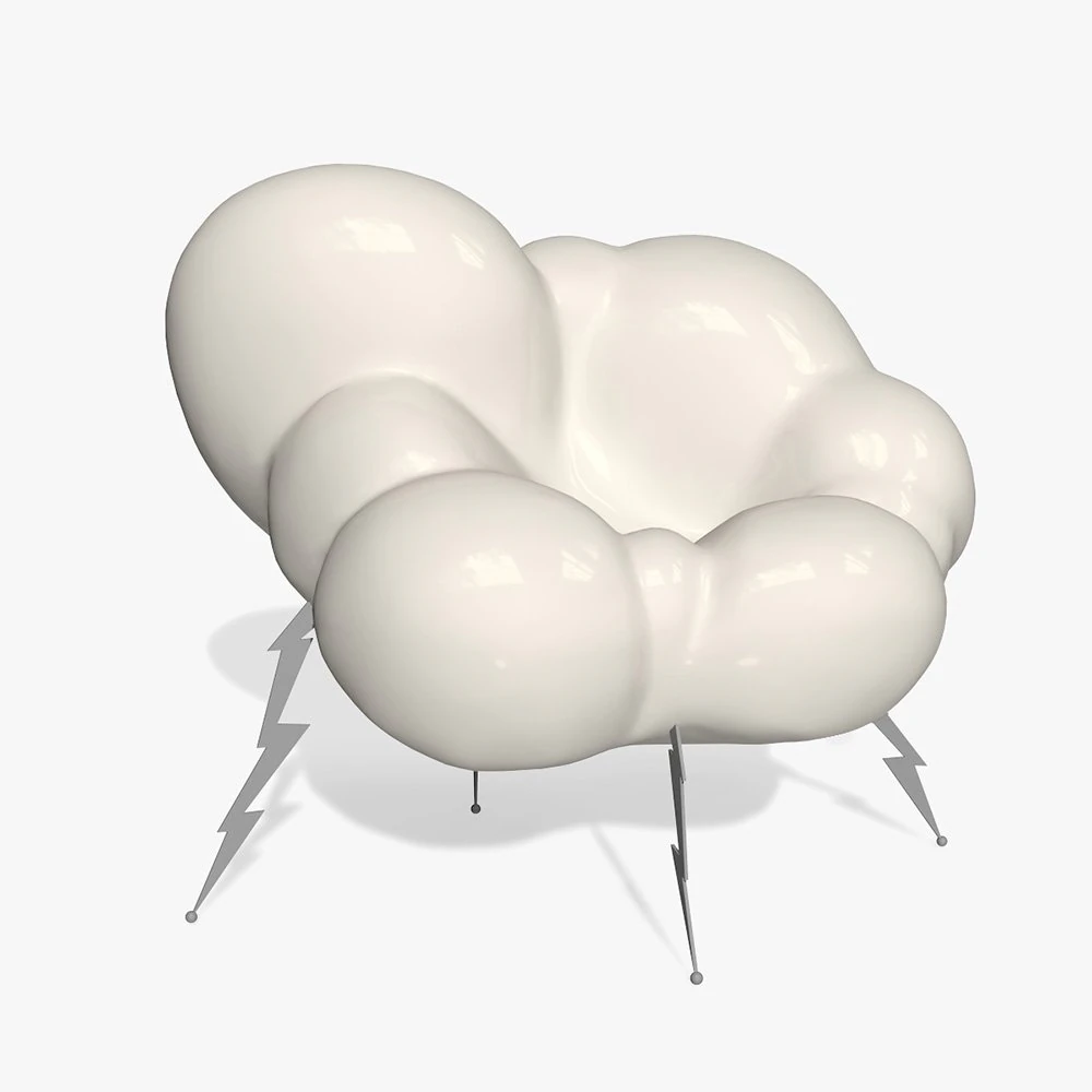 Couch - Zot 3D Model .c4d .max .obj .3ds .fbx .stl .blend