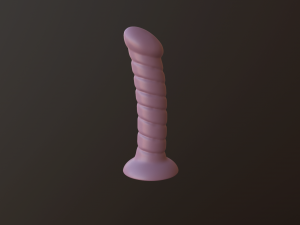 Dildo 3 with relief 3D 打印模型