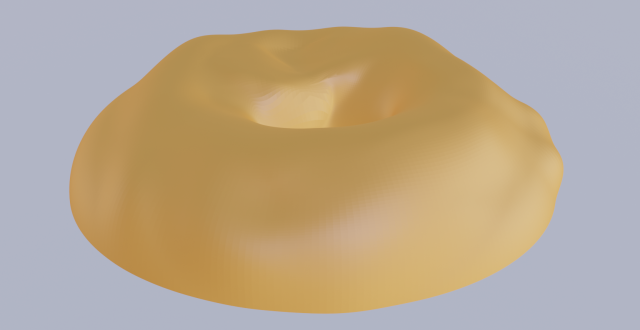 Swollen dough Modelo 3D .c4d .max .obj .3ds .fbx .stl .blend 