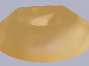 masa hinchada Modelo 3D