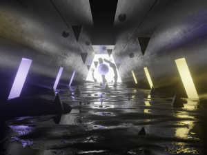 Alien Base 3D Model