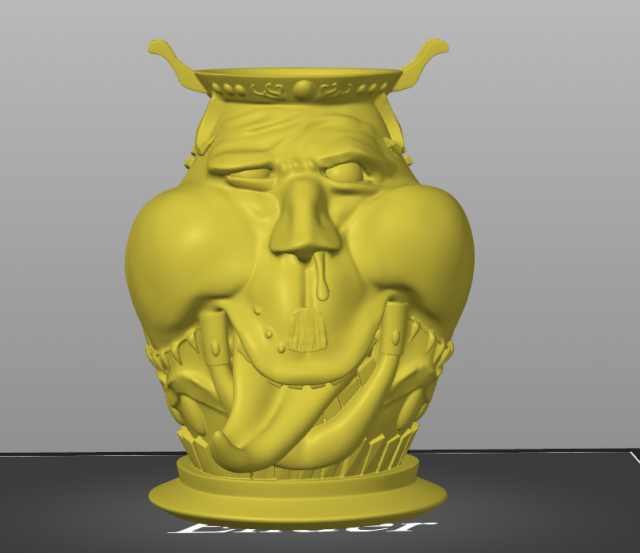 Por of avarice 3D Print Model .c4d .max .obj .3ds .fbx .stl .blend 