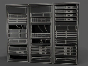 3D computer servers 3D Model