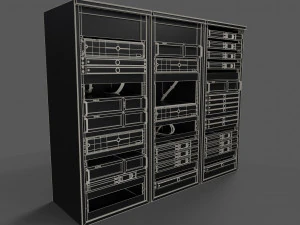 3D computer servers 3D Model