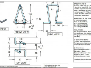Hose bracket 3D Model