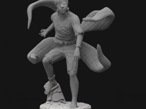 Ken Kaneki - tokyo ghoul 3D Print Model