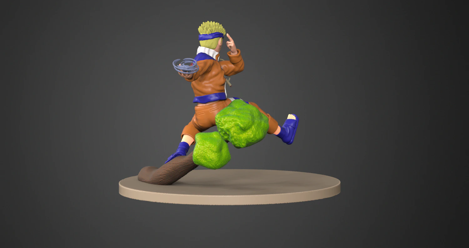 Naruto Uzumaki - Young 3D Print Model .c4d .max .obj .3ds .fbx .stl .blend 